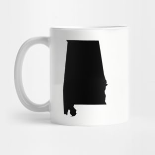 Alabama Black Mug